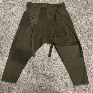 Prospective Flow Momohiki Pants Men’s Size M Green Tapered Japanese Workwear